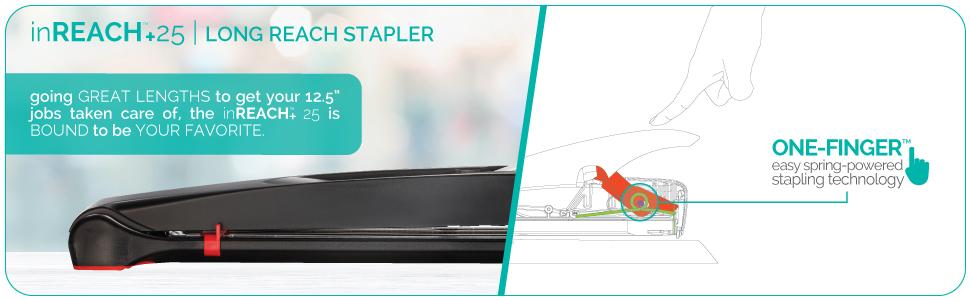 Paperpro long reach stapler user manual