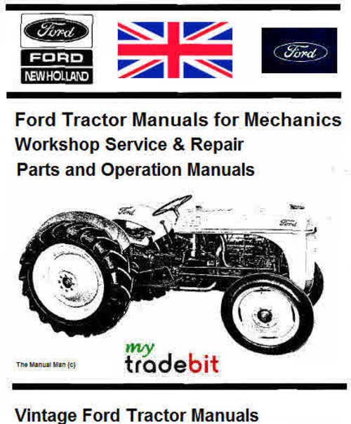ford 3000 tractor owners manual pdf
