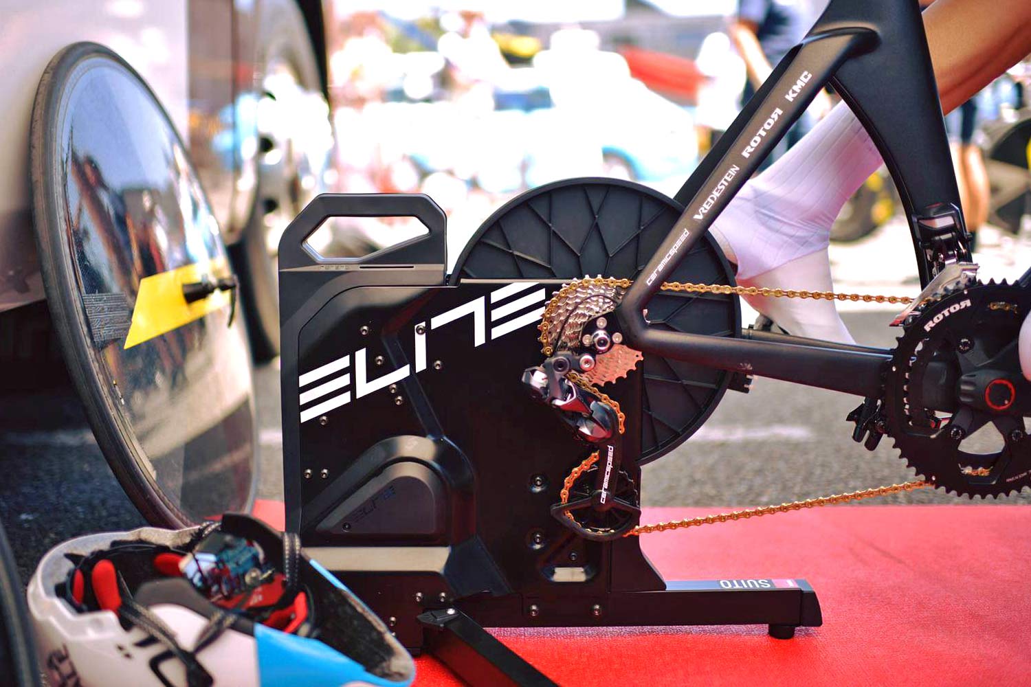 elite magnetic cycle trainer instructions