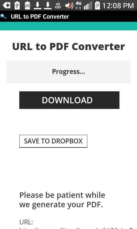 Url to pdf online free