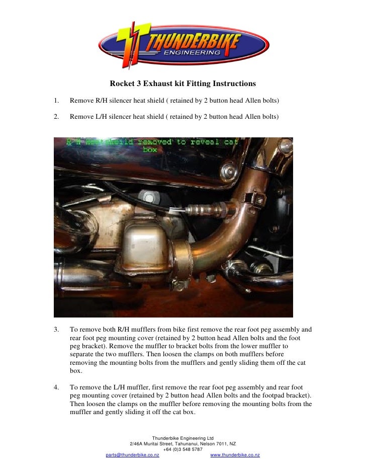 delkevic exhaust fitting instructions