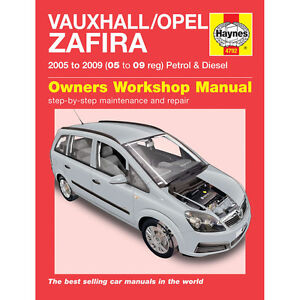 Vauxhall zafira haynes manual pdf