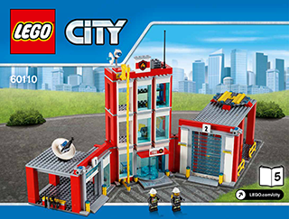 Lego city fire station 60110 instructions