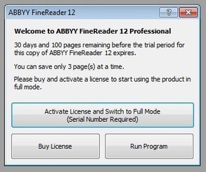 Abbyy pdf transformer serial number