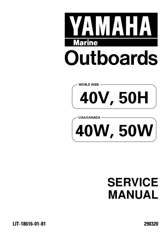 40 hp mariner outboard service manual