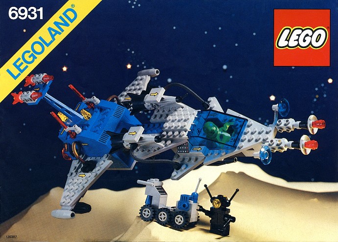 lego space instructions 1980s