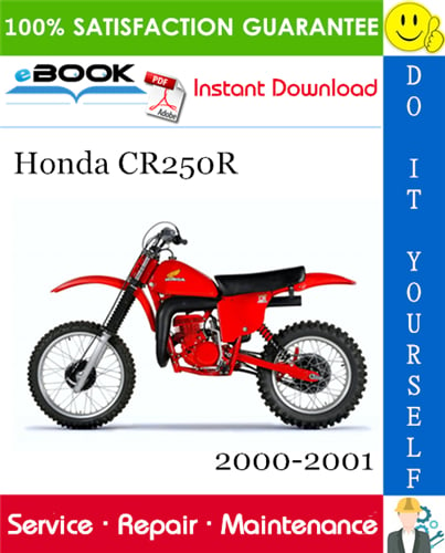 2001 honda cr250 service manual free