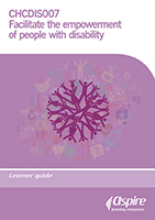 Chcdis007 facilitate the empowerment of people with disability pdf