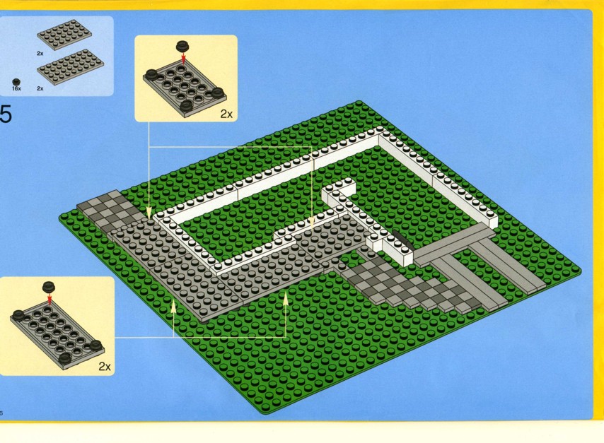how to build a lego house instructions