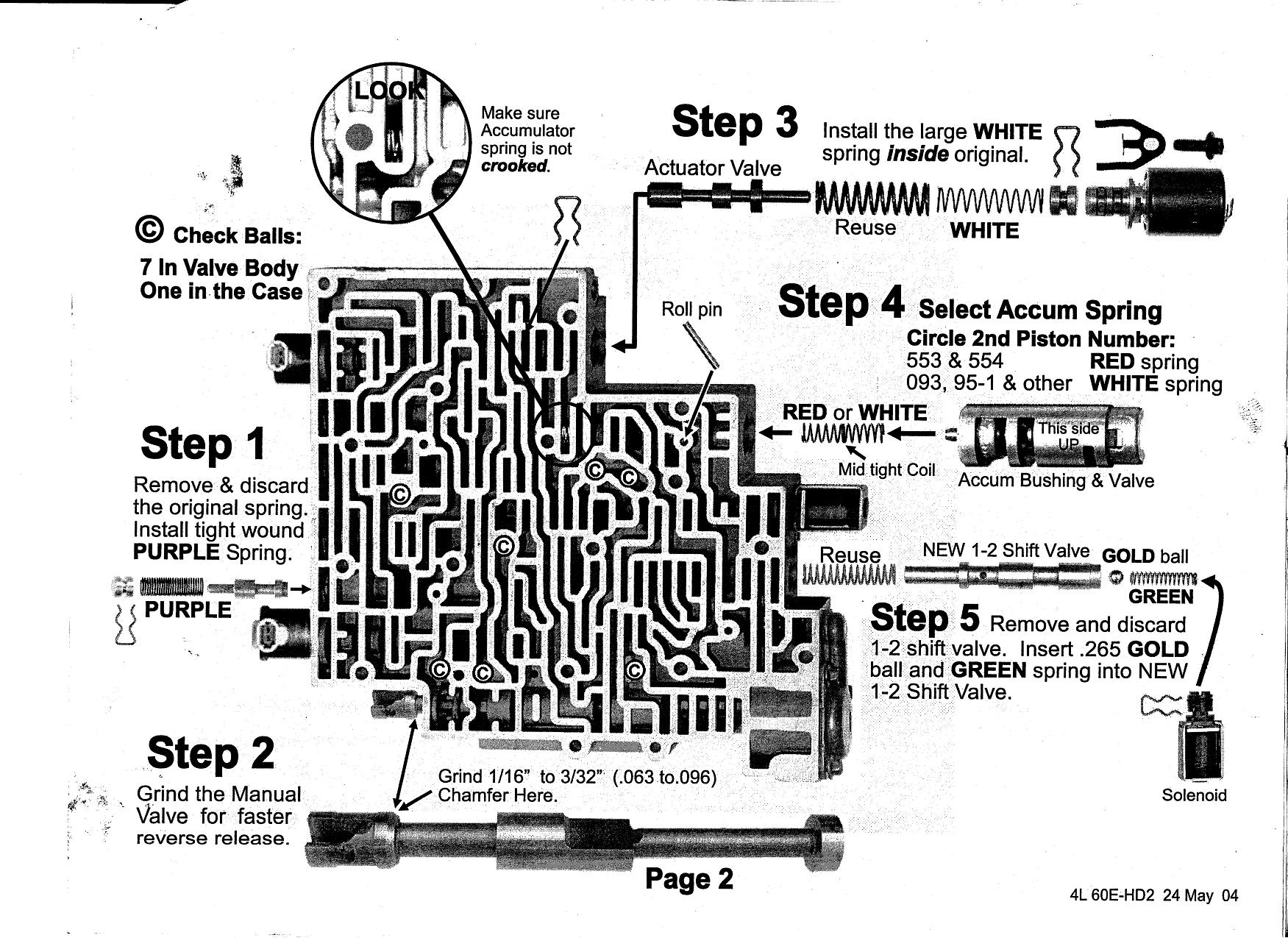A4ld transmission rebuild instructions