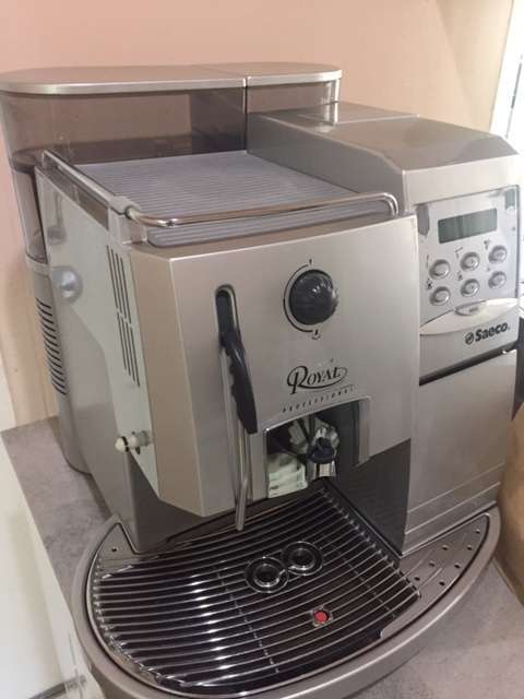 saeco royal professional coffee machine user manual