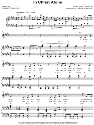 In christ alone violin sheet music pdf