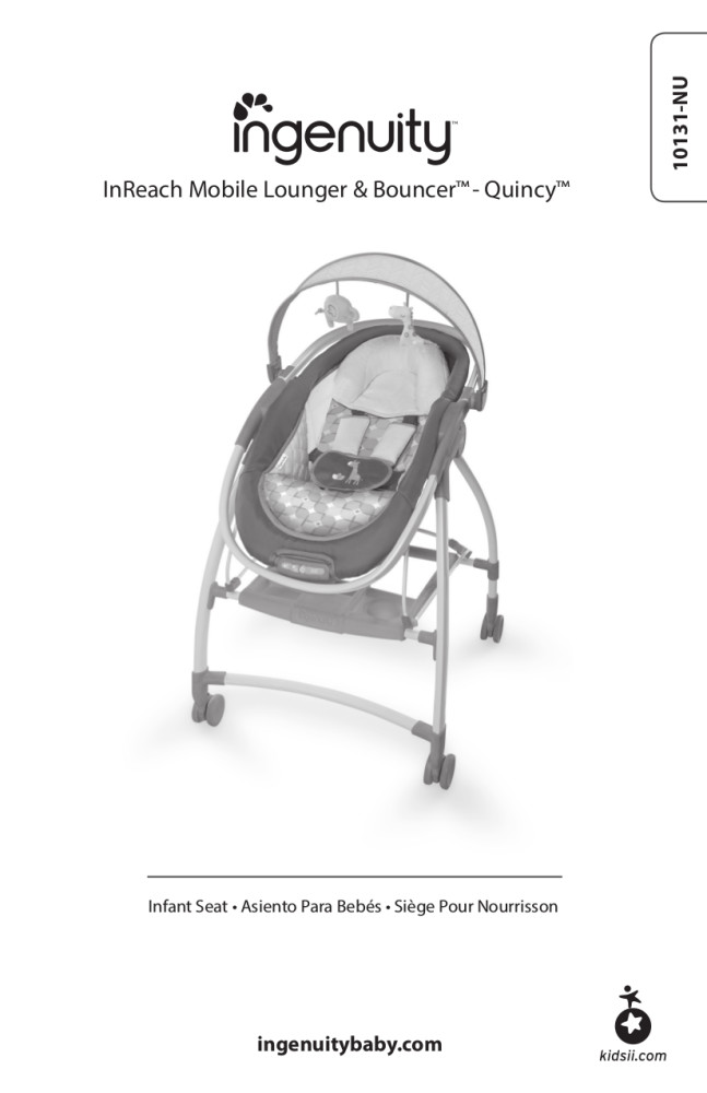 ingenuity inreach mobile lounger and bouncer instructions