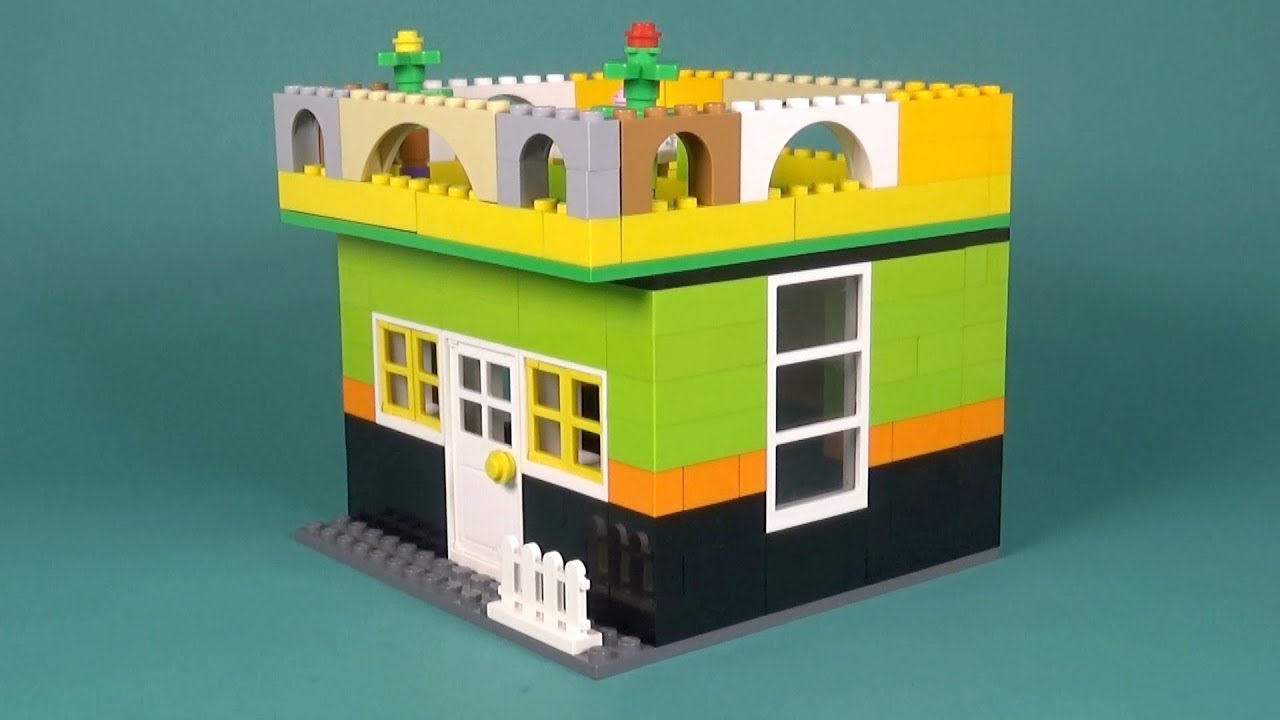 how to build a lego house instructions