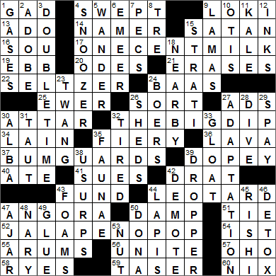 as instructed crossword clue