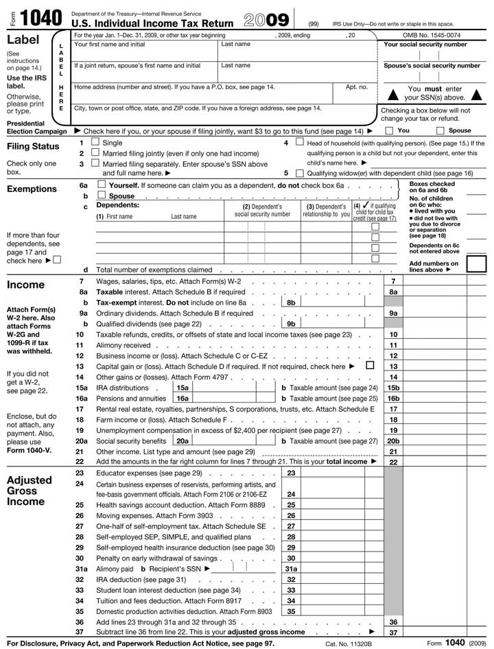 Ato personal income tax return form