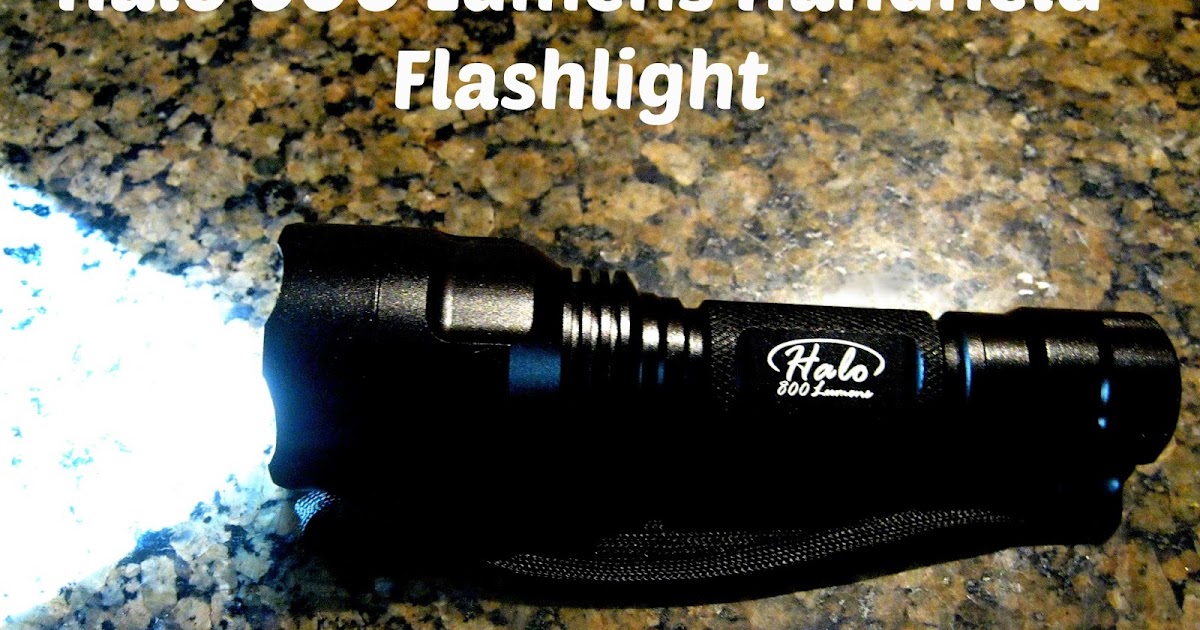Halo 800 lumen flashlight instructions
