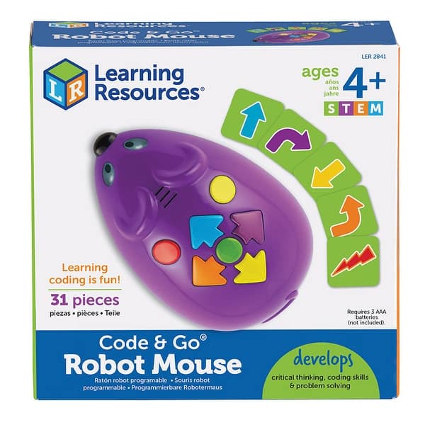 Code and go robot mouse instructions