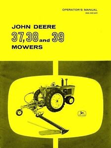 john deere no 5 sickle mower manual