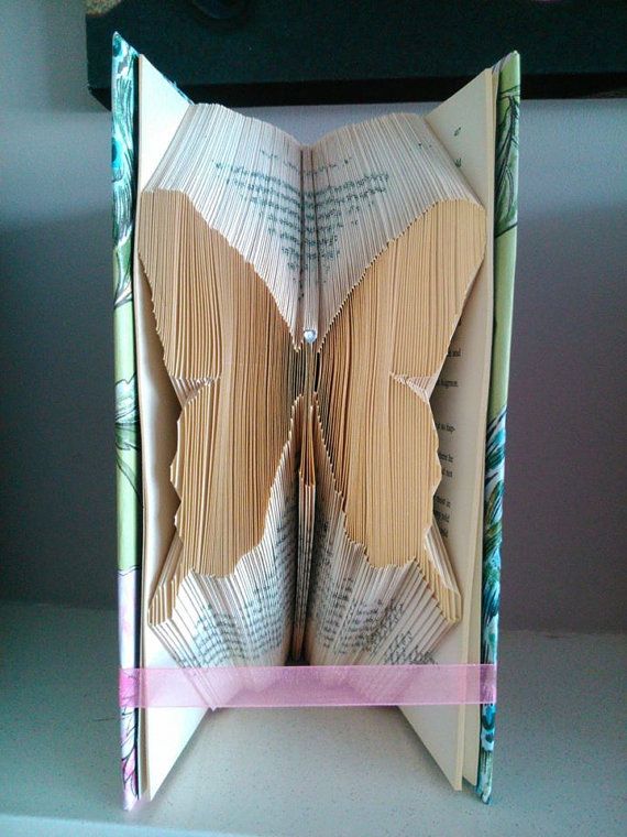 Folded book art instructions free