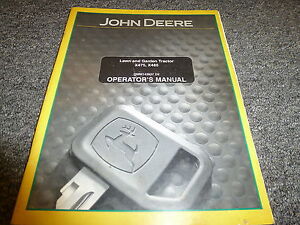 John deere s1400 owners manual