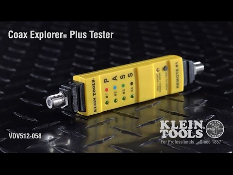 Klein tools coax explorer tester manual