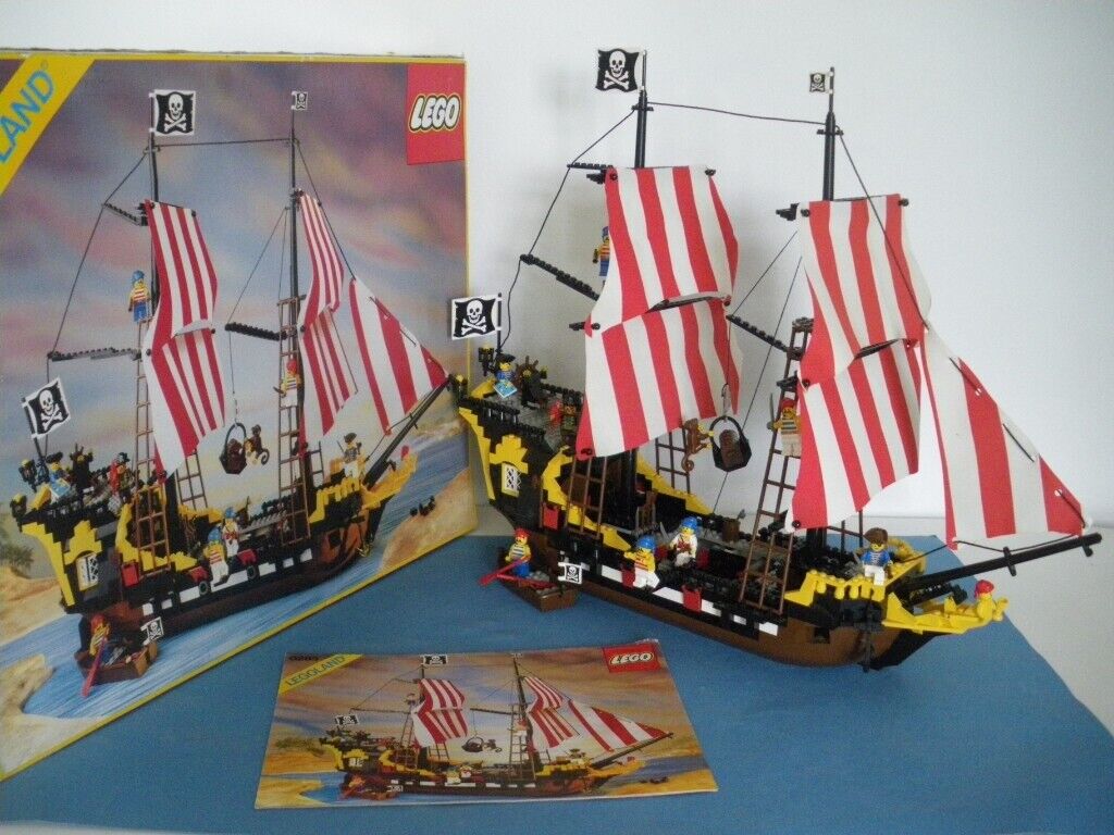 lego pirate ship instructions 6285