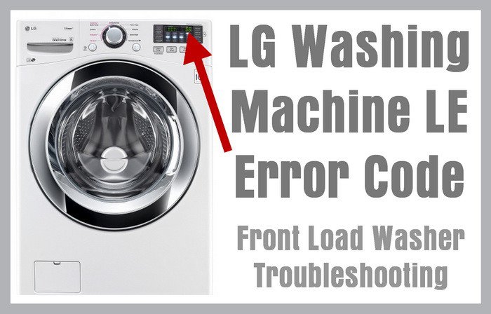 Lg inverter direct drive dishwasher manual error codes