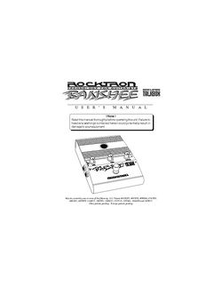 rocktron patchmate loop 8 floor manual