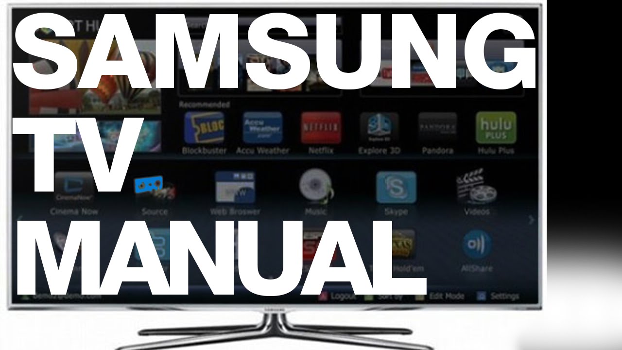 samsung smart tv 5205 manual