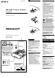 sony dream machine icf-c218 manual pdf