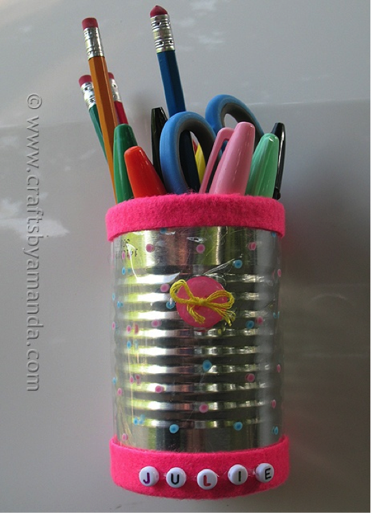 using recycled materials to make useful things project instructions