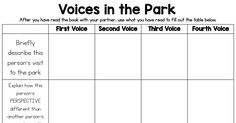 Voices in the park pdf